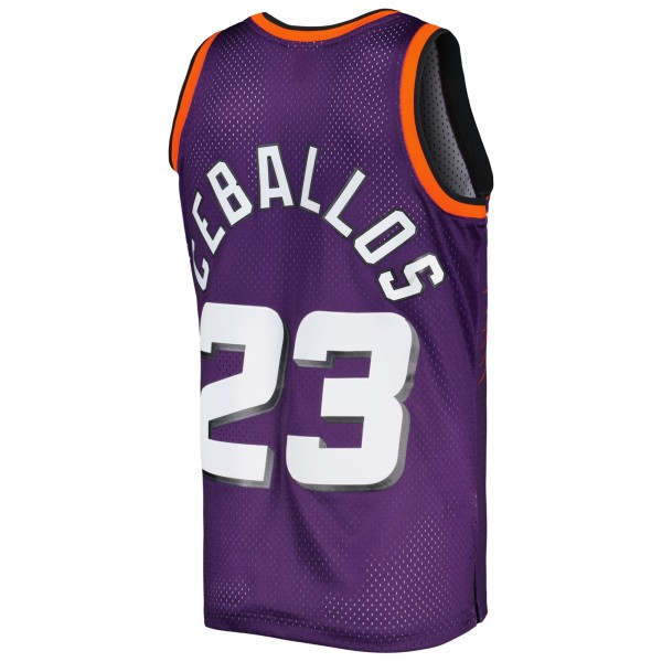 Игровая форма  Cedric Ceballos Phoenix Suns Mitchell & Ness 1996-97 Hardwood Classics Swingman - Purple