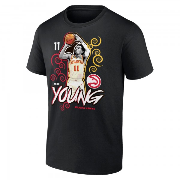 Футболка Trae Young Atlanta Hawks Competitor - Black