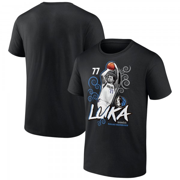 Футболка Luka Doncic Dallas Mavericks Fanatics Competitor - Black