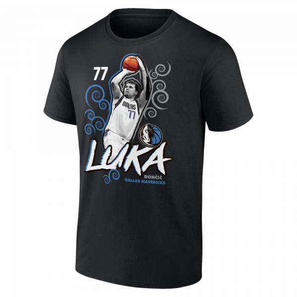 Футболка Luka Doncic Dallas Mavericks Fanatics Competitor - Black