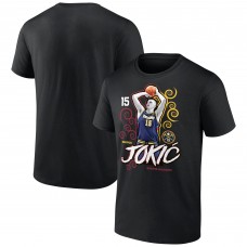 Denver Nuggets Nikola Jokic Black Competitor T-Shirt