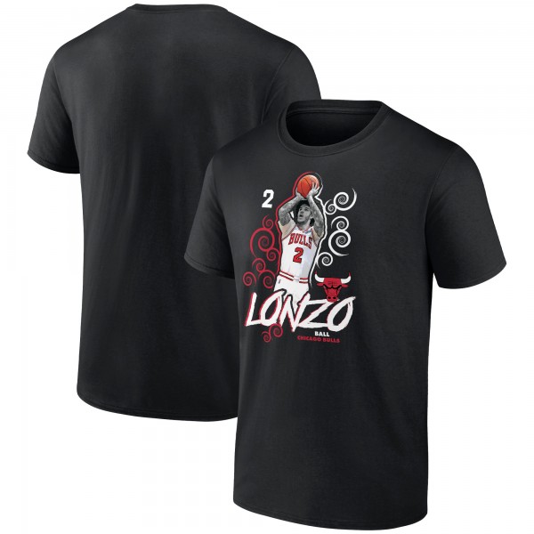 Футболка Lonzo Ball Chicago Bulls Competitor - Black