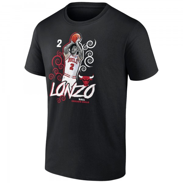 Футболка Lonzo Ball Chicago Bulls Competitor - Black