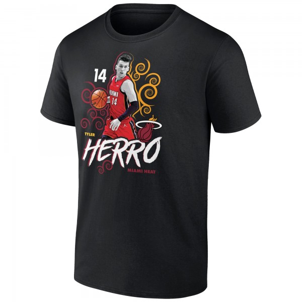 Футболка Tyler Herro Miami Heat Competitor - Black