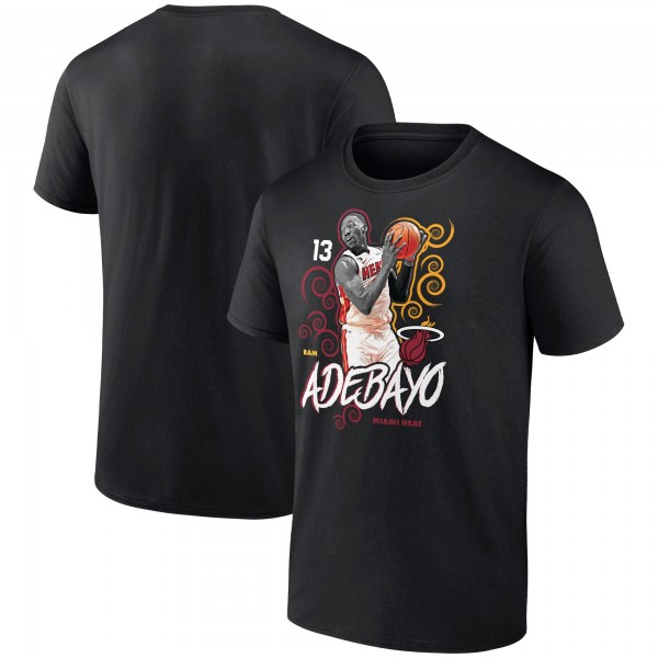 Футболка Bam Adebayo Miami Heat Competitor - Black