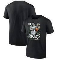 Футболка Giannis Antetokounmpo Milwaukee Bucks Competitor - Black
