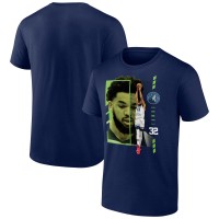 Футболка Karl-Anthony Towns Minnesota Timberwolves Jump Pass - Navy