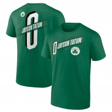 Футболка Jayson Tatum Boston Celtics Full-Court Press Name & Number - Green