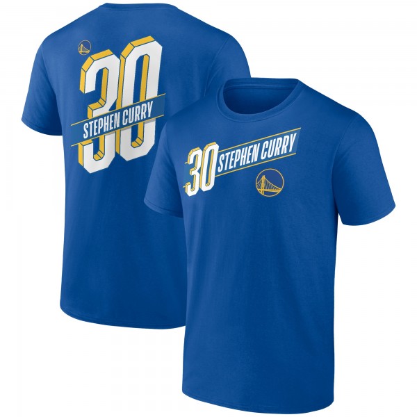 Футболка Stephen Curry Golden State Warriors Full-Court Press Name & Number - Royal