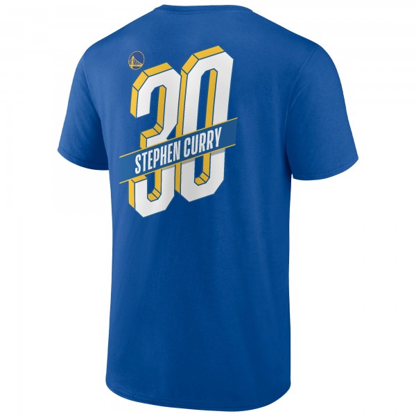 Футболка Stephen Curry Golden State Warriors Full-Court Press Name & Number - Royal