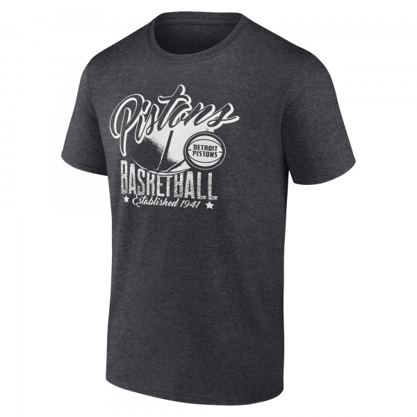 Detroit Pistons Charcoal Winner T-Shirt