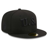 Бейсболка USMNT New Era Text 59FIFTY - Black