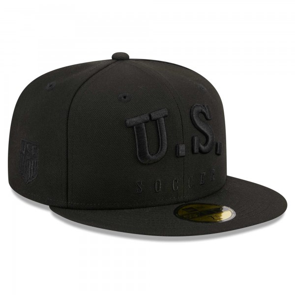 Бейсболка USMNT New Era Text 59FIFTY - Black