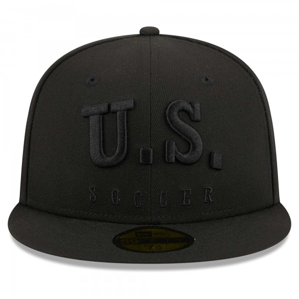 Бейсболка USMNT New Era Text 59FIFTY - Black
