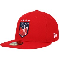 Бейсболка USWNT New Era Team Basic 59FIFTY - Red
