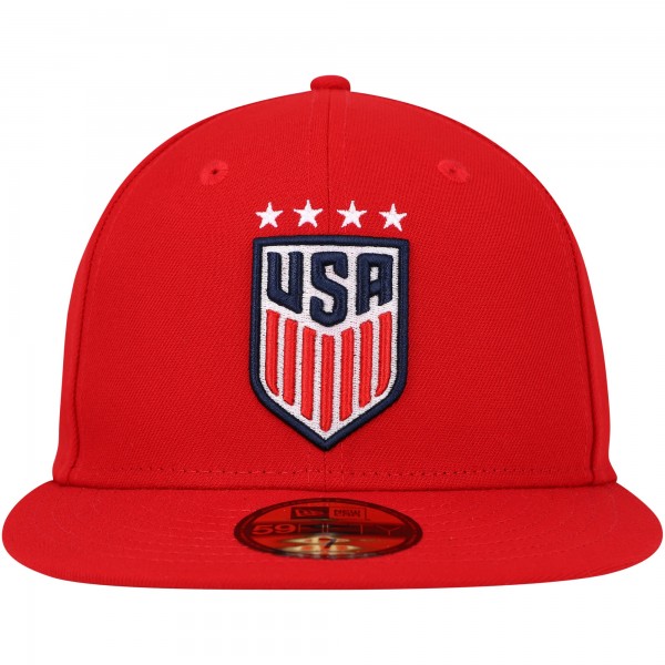 Бейсболка USWNT New Era Team Basic 59FIFTY - Red
