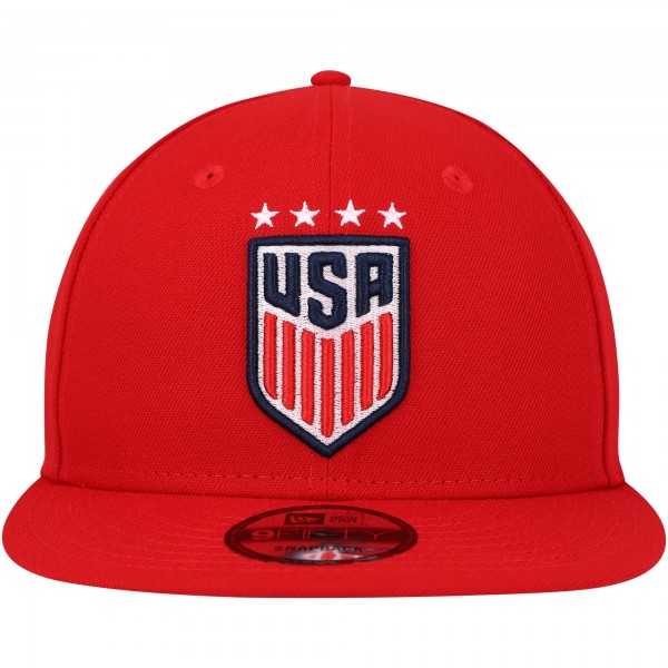 Бейсболка USWNT New Era Team Basic 9FIFTY Snapback - Red