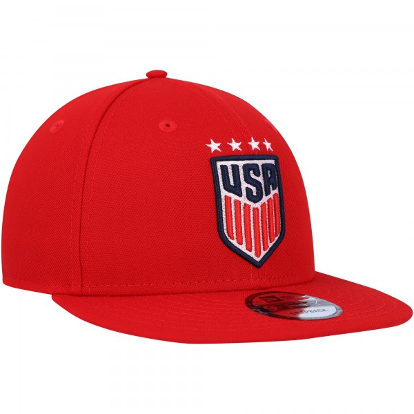 Бейсболка USWNT New Era Team Basic 9FIFTY Snapback - Red
