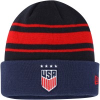 Шапка USWNT New Era Team Cuffed Knit - Navy