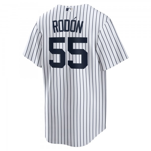 Джерси New York Yankees Carlos Rodon Nike White/Navy Home Official Player
