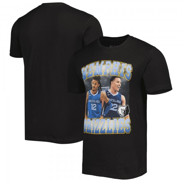 Футболка Ja Morant & Desmond Bane Memphis Grizzlies Stadium Essentials Unisex Player Duo - Black