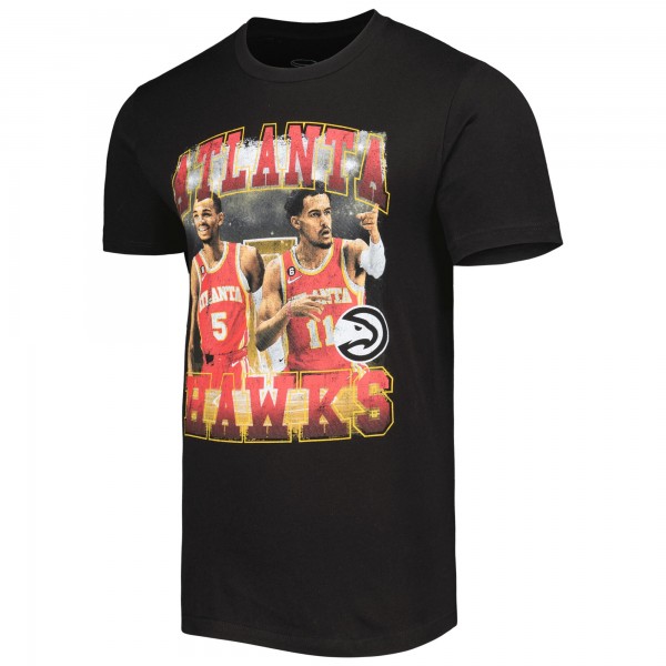 Футболка Trae Young & Dejounte Murray Atlanta Hawks Stadium Essentials Unisex Player Duo - Black