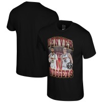 Футболка Unisex Denver Nuggets Nikola Jokic & Jamal Murray Stadium Essentials Black Player Duo