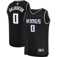 Игровая форма  Tyrese Haliburton Sacramento Kings Youth Fast Break Replica Player - Icon Edition - Black