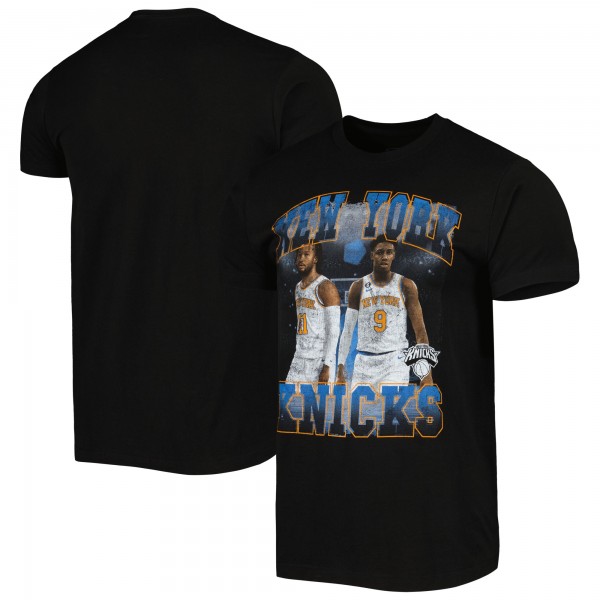Футболка Jalen Brunson & R.J. Barrett New York Knicks Stadium Essentials Unisex Player Duo - Black