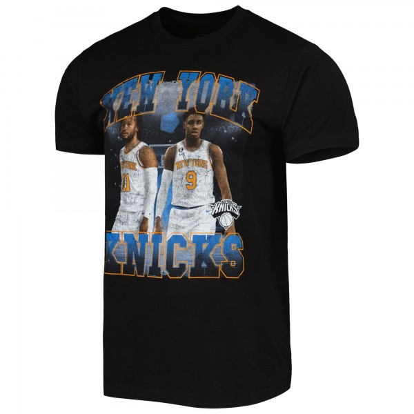 Футболка Jalen Brunson & R.J. Barrett New York Knicks Stadium Essentials Unisex Player Duo - Black