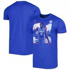 Футболка Joel Embiid Philadelphia 76ers Stadium Essentials Unisex Player Skyline - Royal