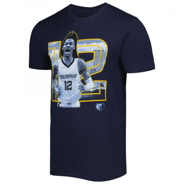 Футболка Ja Morant Memphis Grizzlies Stadium Essentials Unisex Player Skyline - Navy