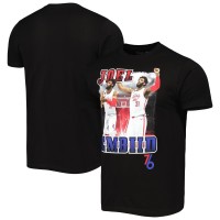 Футболка Joel Embiid Philadelphia 76ers Stadium Essentials Unisex Player City Edition Double Double - Black