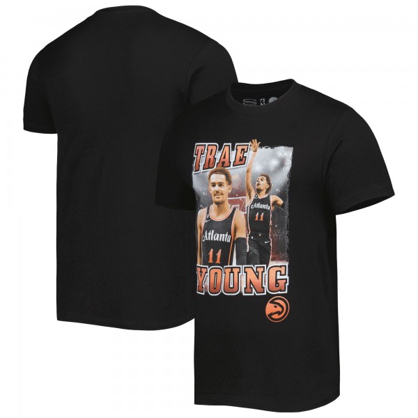 Футболка Trae Young Atlanta Hawks Stadium Essentials Unisex City Edition Double Double Player - Black