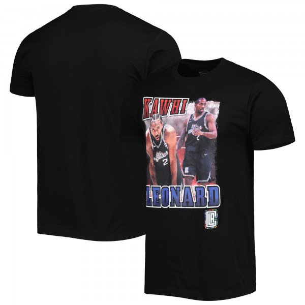 Футболка Kawhi Leonard LA Clippers Stadium Essentials Unisex City Edition Double Double Player - Black
