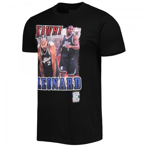 Футболка Kawhi Leonard LA Clippers Stadium Essentials Unisex City Edition Double Double Player - Black
