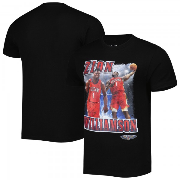 Футболка Zion Williamson New Orleans Pelicans Stadium Essentials Unisex City Edition Double Double Player - Black