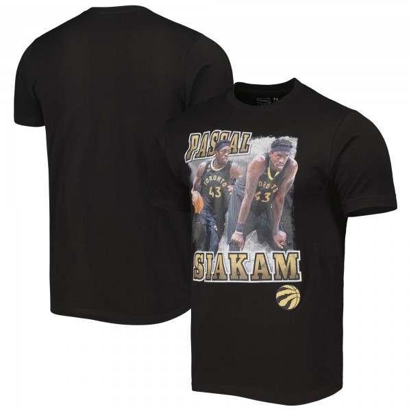 Футболка Pascal Siakam Toronto Raptors Stadium Essentials Unisex City Edition Double Double Player - Black