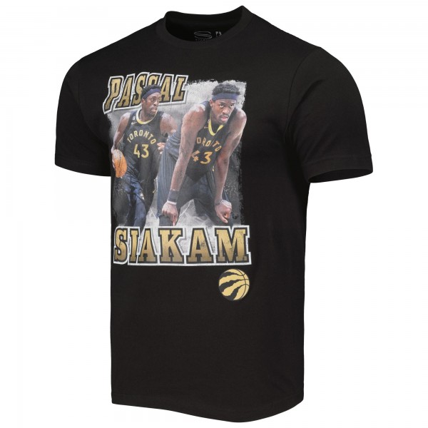 Футболка Pascal Siakam Toronto Raptors Stadium Essentials Unisex City Edition Double Double Player - Black