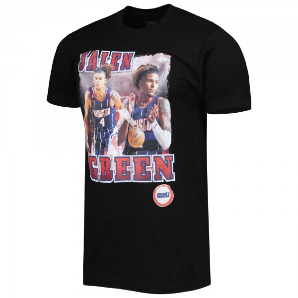 Футболка Jalen Green Houston Rockets Stadium Essentials Unisex Player City Edition Double Double - Black