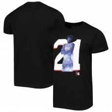 Футболка Joel Embiid Philadelphia 76ers Stadium Essentials Player Metro - Black