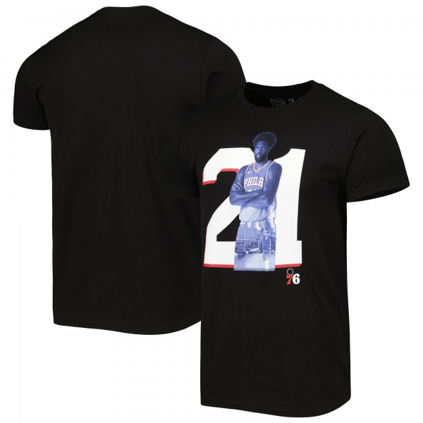 Футболка Joel Embiid Philadelphia 76ers Stadium Essentials Player Metro - Black