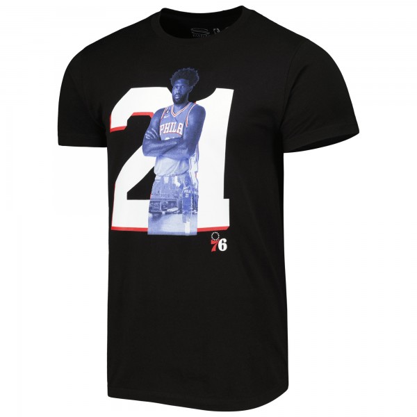 Футболка Joel Embiid Philadelphia 76ers Stadium Essentials Player Metro - Black