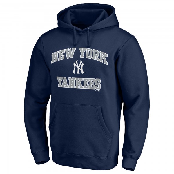 Толстовка New York Yankees Navy Heart & Soul