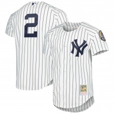 Джерси New York Yankees Derek Jeter Mitchell & Ness White Cooperstown Collection Authentic
