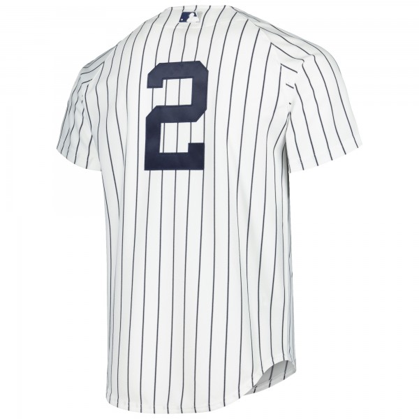Джерси New York Yankees Derek Jeter Mitchell & Ness White Cooperstown Collection Authentic