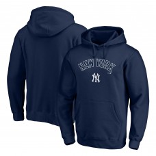 Толстовка New York Yankees Navy Team Lock Up Wordmark