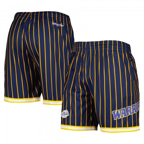 Шорты Golden State Warriors Mitchell & Ness City Collection Heritage Mesh - Navy