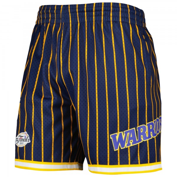 Шорты Golden State Warriors Mitchell & Ness City Collection Heritage Mesh - Navy