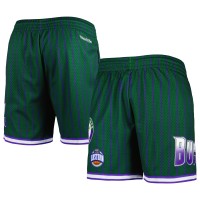 Шорты Milwaukee Bucks Mitchell & Ness City Collection Heritage Mesh - Hunter Green